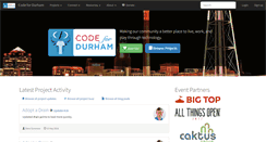 Desktop Screenshot of codefordurham.com