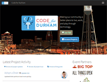 Tablet Screenshot of codefordurham.com